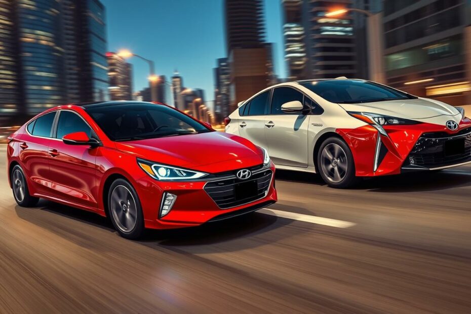 Compare Hyundai Elantra and Toyota Prius: Which is Faster?