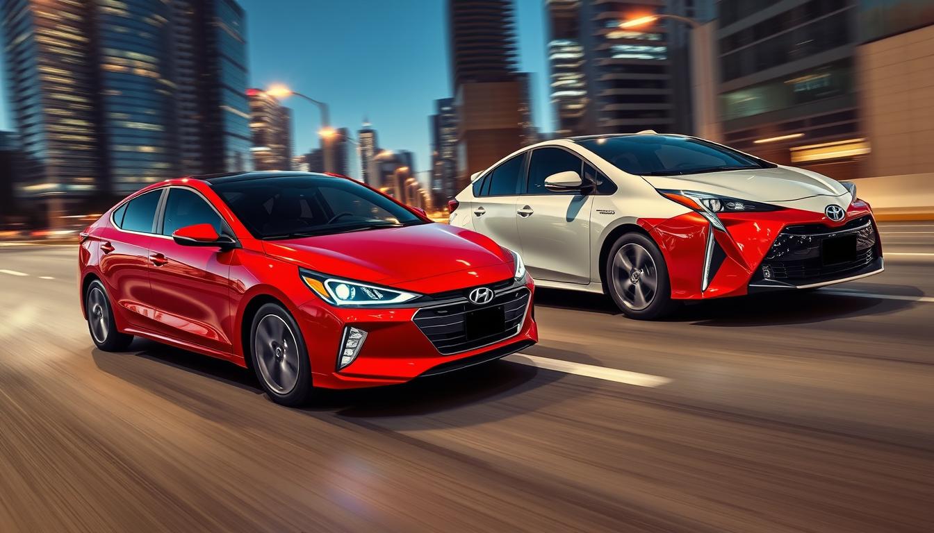 Compare Hyundai Elantra and Toyota Prius: Which is Faster?